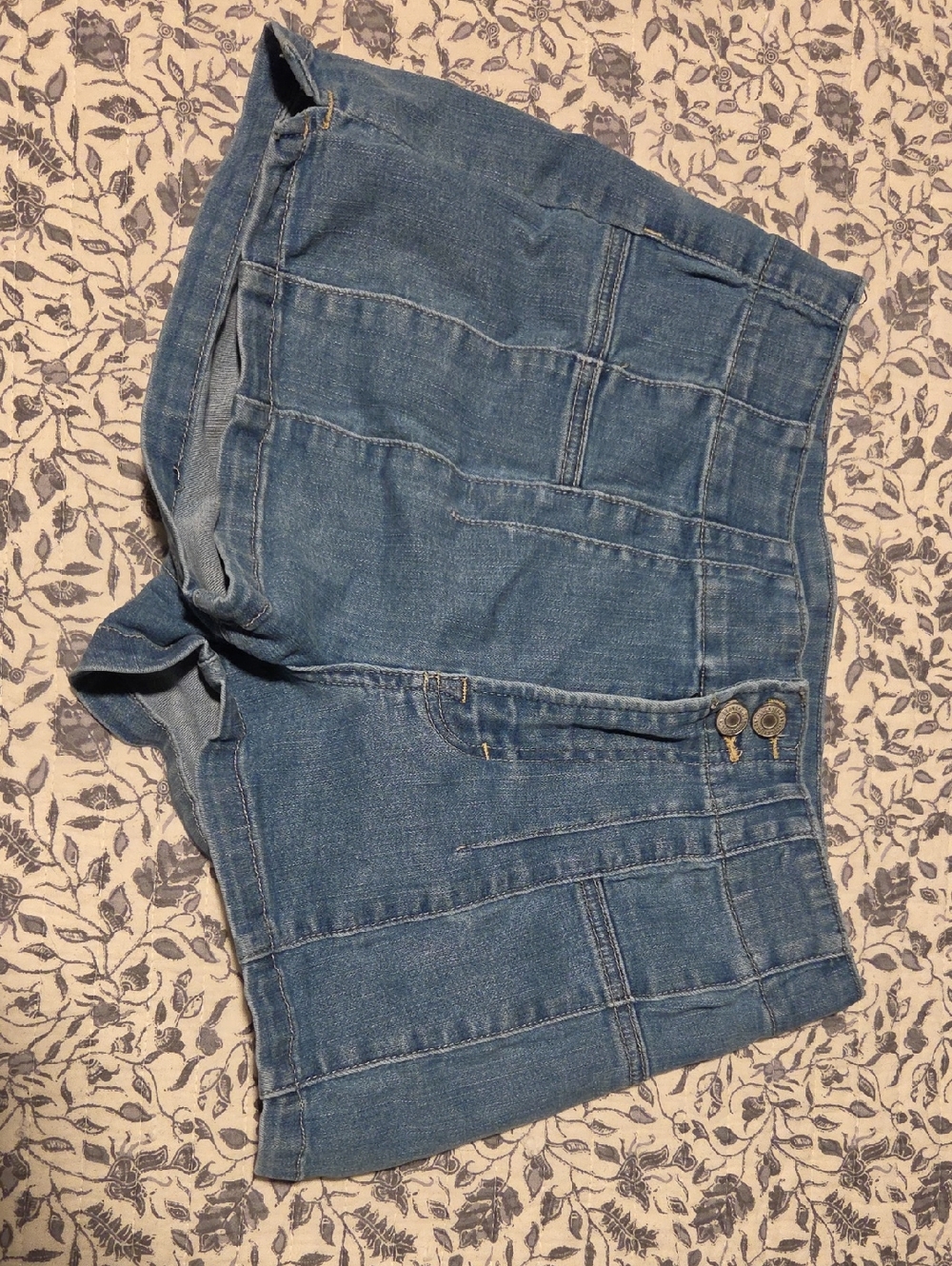 Lucky Brand Medium Blue Denim Jean Shorts